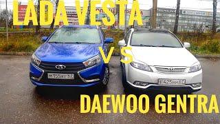 Сравнение Lada Vesta SW vs Daewoo Gentra