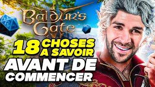  18 ASTUCES À SAVOIR ABSOLUMENT POUR BIEN JOUER À BALDURS GATE 3 