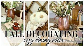  FALL CLEAN AND DECORATE WITH ME  MAXIMALIST FALL KITCHEN DECOR COTTAGE KITCHEN ROBIN LANE LOWE