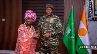 Niger  Merci au Général Tiani pour son soutien à la DIVA et KEMI SEBA ODIENNE c’est potopoto