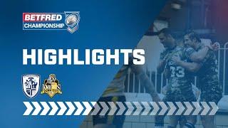 Highlights  Featherstone Rovers v York City Knights