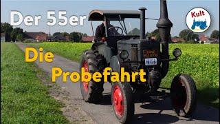 Probefahrt Tipps und seltener Sound - Der 55er Lanz Bulldog Traktor Trecker in seinem Element #29