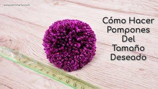 How To Make Pompoms With The Exact Size You Want