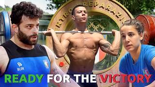 Italy Olympic Weightlifting Team Countdown to Paris