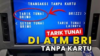 Cara Tarik Tunai BRI Tanpa Kartu ATM  Tarik Tunai BRI Lewat BRImo