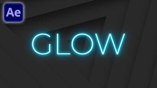 Bester GLOW EFFEKT in After Effects  Tutorial