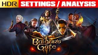 Baldurs Gate 3 PC - Best HDR Settings - HDR Is Great With The Correct Settings