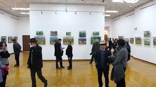 «Альянс Алтын» поддержал выставку живописи посвященную Таласской области