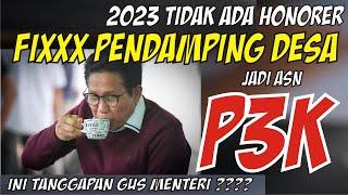 Tahun 2023 Pendamping Desa jadi P3K