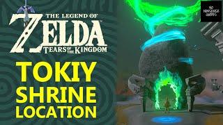 Tokiy Shrine Location - Zelda Tears of Kingdom - How to Reach Tokiy Shrine Under Mountain