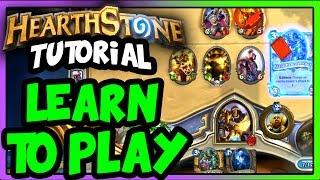 How to Play Hearthstone - Hearthstone Tutorial Lesson Part 1 Arena and Constructed for Beginners