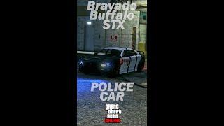 TURN YOUR BRAVADO BUFFALO STX INTO A POLICE CAR IN GTA ONLINE #shorts
