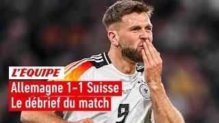 Allemagne 1-1 Suisse  Le débrief du nul arraché par les Allemands grâce à Füllkrug Euro 2024