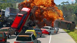 Highway Hell │Extreme BeamNG Drive Car Chase