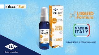 Scottature ed irritazioni solari? ialuset Sun spray a base di acido ialuronico