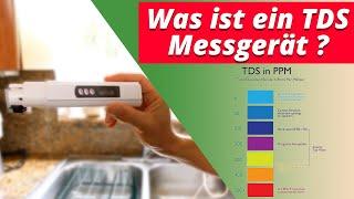 Mit dem TDS Messgerät die Qualität von Trinkwasser messen