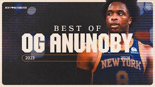 OG Anunobys best plays of the 2023-2024 Season  New York Knicks