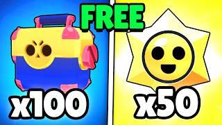 How To Get FREE Mega Boxes & Starr Drops FAST in Brawl Stars