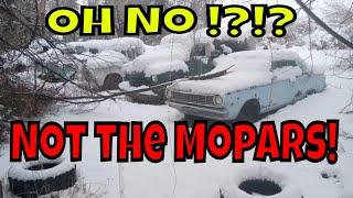 Does God Hate Mopar? Checking the back property for Storm Damage after a BRUTAL Idaho Blizzard.