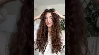 Realistic Week in Curly Hair