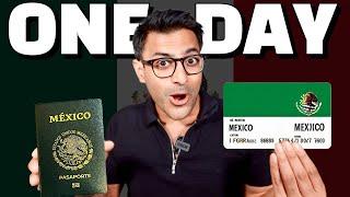 How To Get The Mexican Residency Card in ONE Day  Pathway To Americas Strongest Citizenship