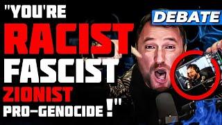 Far Left Journalist Calls Destiny RacistFascistZionist After Debate IMPLODES