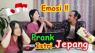 PRANK GANGGUIN ISTRI JEPANG️️REAKSINYA BIKIN NGAKAK