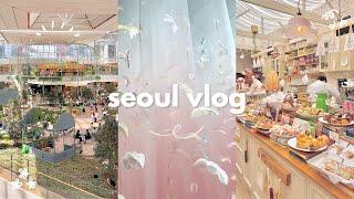  seoul vlog  alice exhibition the hyundai d museum ikseondong cafés