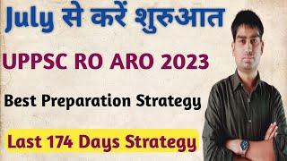 UPPSC RO ARO 2023  Strategy Time Table  RO ARO ki taiyari kaise kre  Best Study Plan 2024