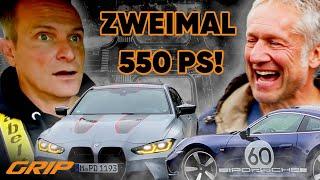 Heftige Challenges & unerwartete Wendungen  BMW M4 CSL vs. Porsche 911 Sport Classic  GRIP