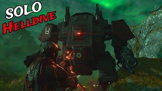 Helldivers 2 - Autocannon Build SOLO Helldive w Commentary All Objectives Complete & Extract