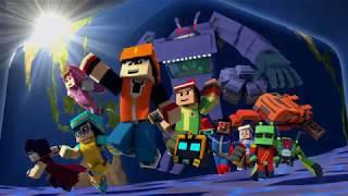 BoBoiBoy Galaxy Opening New World  Minecraft Remake Animation 