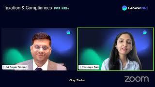 NRI Taxation & Compliances Webinar by Groww