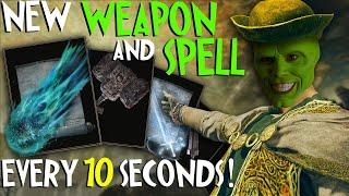 The Mask RANDOMIZES His Weapons and Spells in Elden Ring