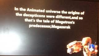 Transformers Animated The story of Megazarak and the Destrons