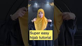 Super easy and less pins hijab tutorial  eid special