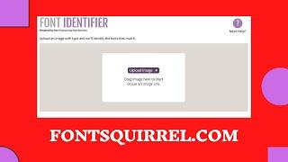 How to find font from image  Font Squirrel  Tech Hunter