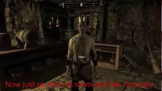 Skyrim - FIX Esbern Door Lock IN 3 SECONDS - No Download Needed