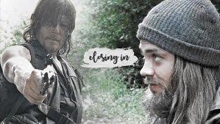 daryl & jesus  closing in