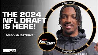 The most OFFENSIVE HEAVY draft EVER? The 2024 NFL Draft is here  First Draft