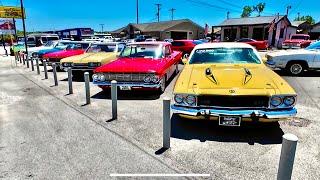 Classic American Muscle Car Lot Inventory 62424 Maple Motors Update Rides USA American Hot Rods