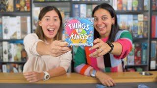 Things in Rings  we think this clever little party game will be a  HIT   Board Game Review