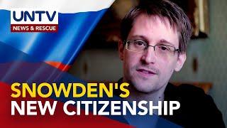 Putin grants Russian citizenship to Edward Snowden