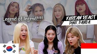 K-POP IDOL XUM reaction BLACKPINKPINK PANDA - HOW YOU LIKE THAT DANCE COVER   Indonesia