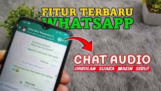 Cara Menggunakan Chat Audio WhatsApp Group  Fitur WA Terbaru  BKD tutorials