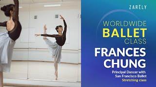 Frances Chung Principal Dancer with San Francisco Ballet Online stretching class