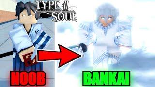 Going From Noob To BANKAI Mythical Snow Rukia Kuchiki In Type Soul...Roblox