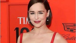 Game of Thrones babe Emilia Clarke wows in see-through basque