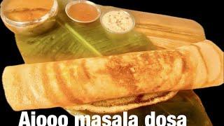 क्रिस्पी आलू मसाला डोसा बनाने की विधि-masala dosa recipe at home