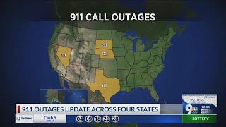 911 outages update across four states